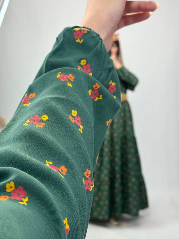 پیراهن ساحلی زنانه سه چین تمام نخ بدون آبرفت فری سایز ۳۸ تا ۵۰ با دور سینه ۱۱۶ پیراهن سایز بزرگ زنانه نخی