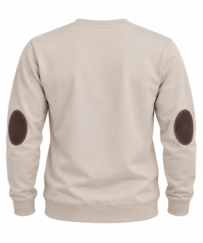 بلوز مردانه آستین بلند سلانیک سایز XL/2XL/3XL پشت آستین تکه دوزی چرم کیفیت تضمین گلپوش