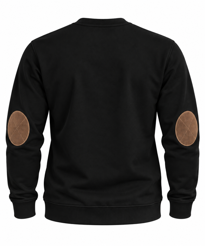 بلوز مردانه آستین بلند سلانیک سایز XL/2XL/3XL پشت آستین تکه دوزی چرم کیفیت تضمین گلپوش