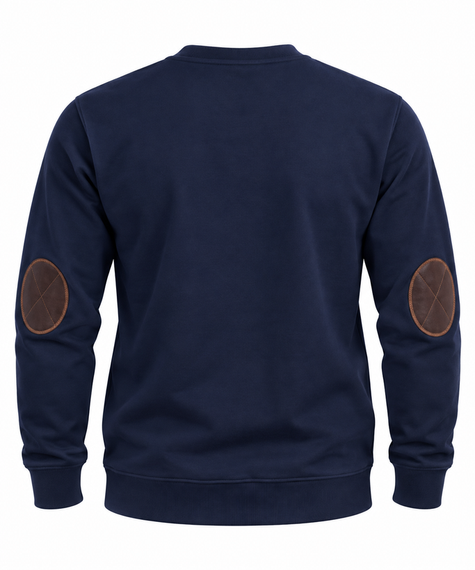 بلوز مردانه آستین بلند سلانیک سایز XL/2XL/3XL پشت آستین تکه دوزی چرم کیفیت تضمین گلپوش