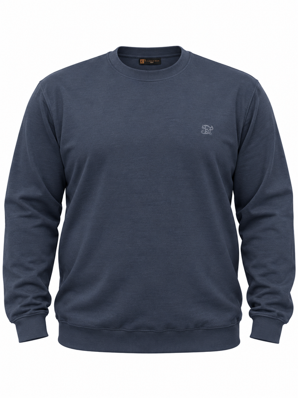 دورس مردانه قه گرد پنبه سوپر نخ سلانیک قواره دار سایز 4xl/5xl